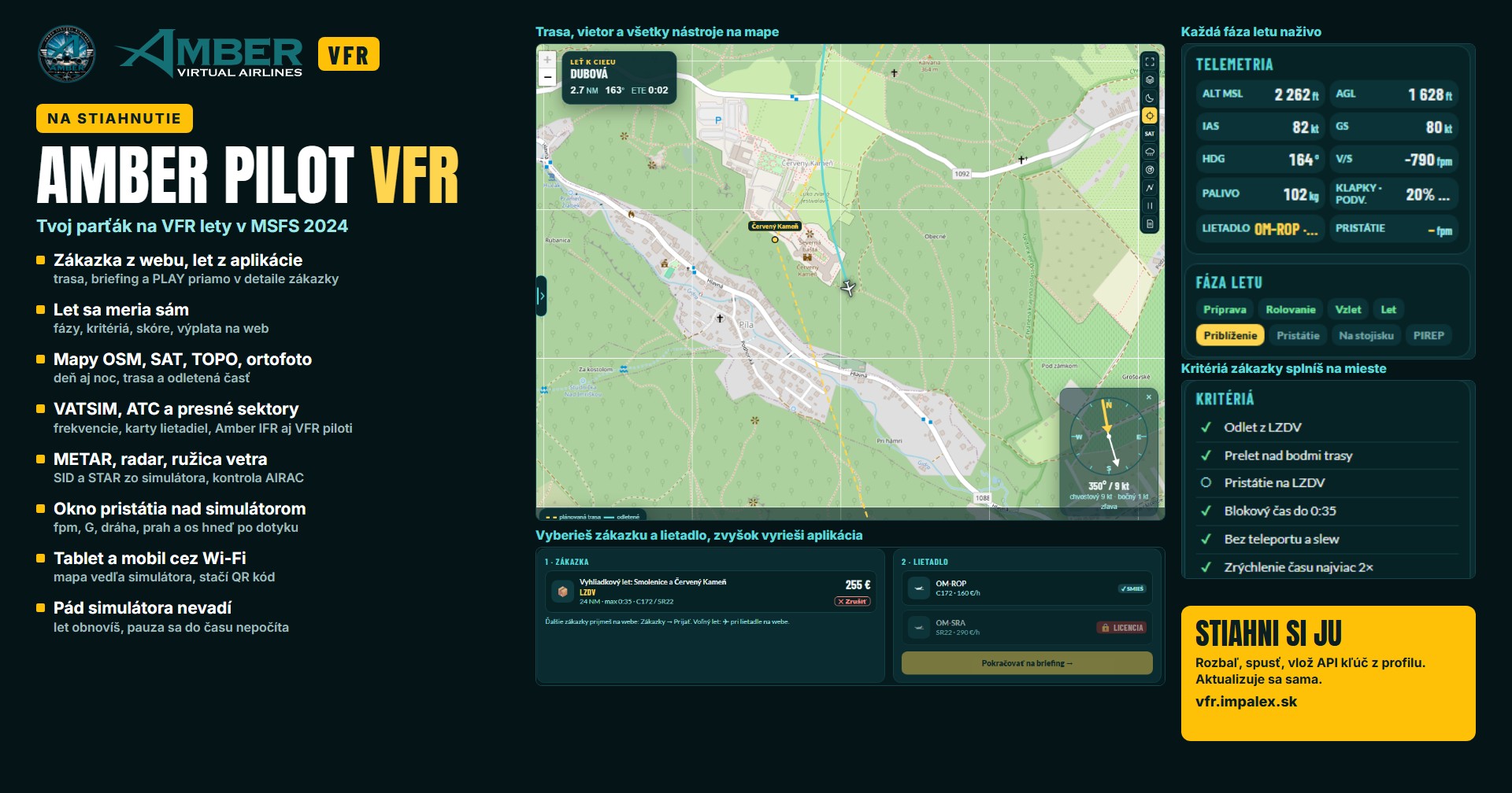 Amber Pilot VFR