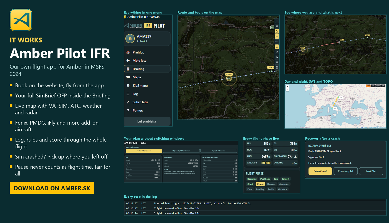 Amber Pilot IFR