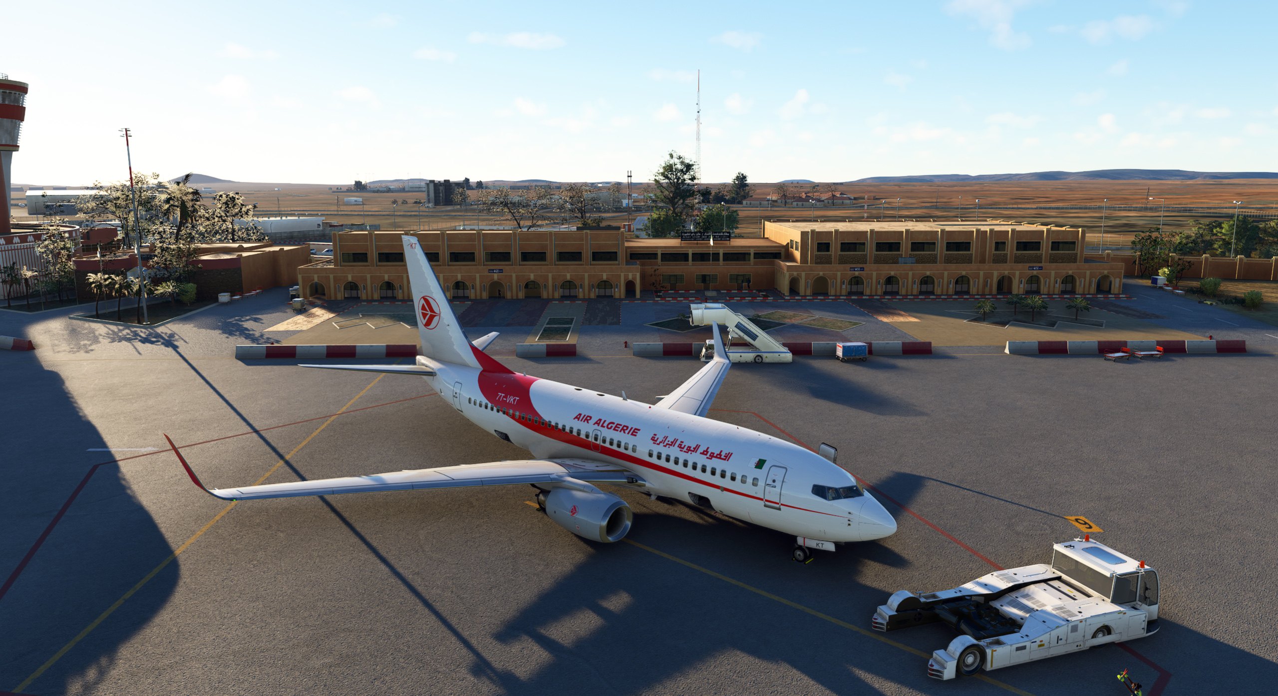 DAAG - DAAT Tamanrasset airport. Same route where Air Algérie Flight 6289 crash took place.