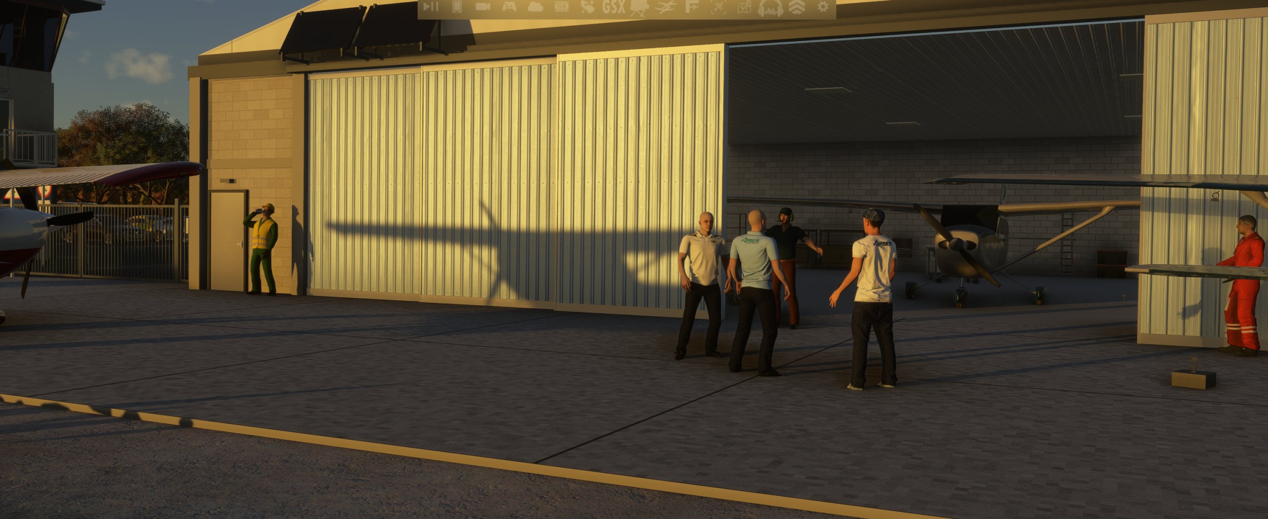 A busy day at LZDV. Amber Virtual Airlines Captains' Meeting 2026.