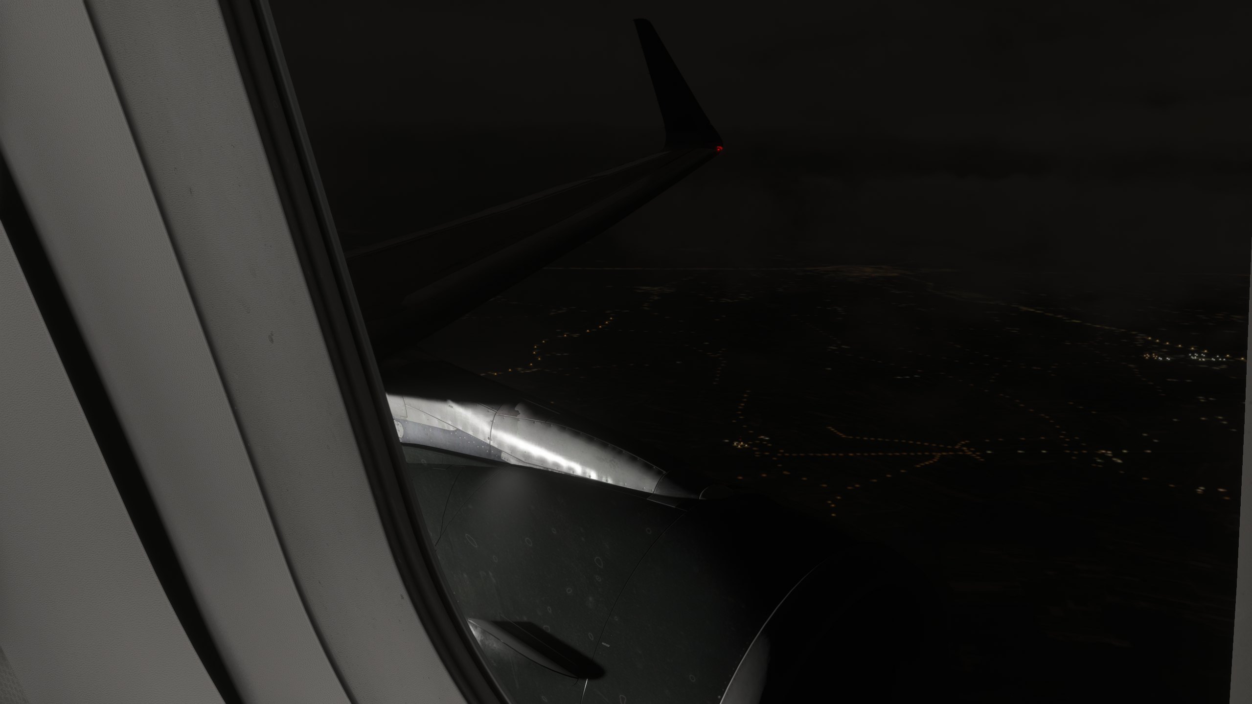 Very low ceiling of clouds coming into EPWA 🙂